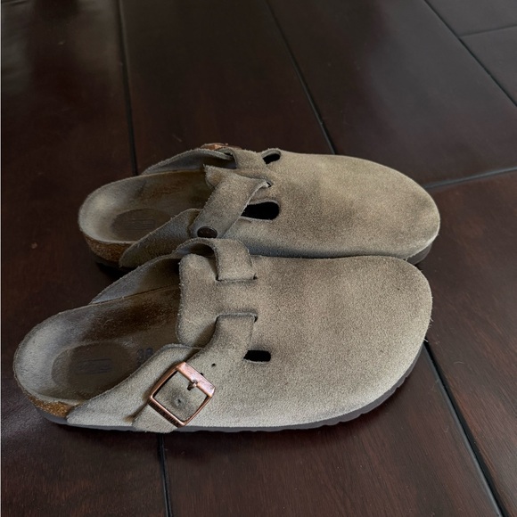 Birkenstock Boston clogs tan/ brown - Picture 3 of 4